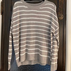 So Stripped Long Sleeve Blouse